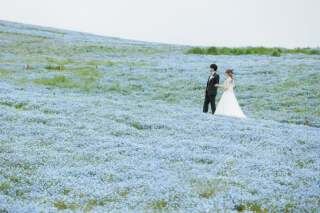 海も花も！自然たっぷりのロケーション
