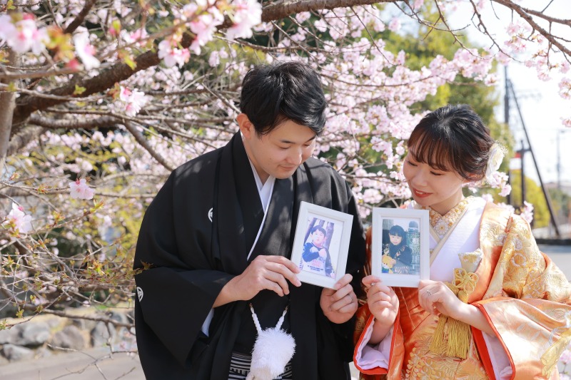 【富士ロケーション】満開の桜と一緒に