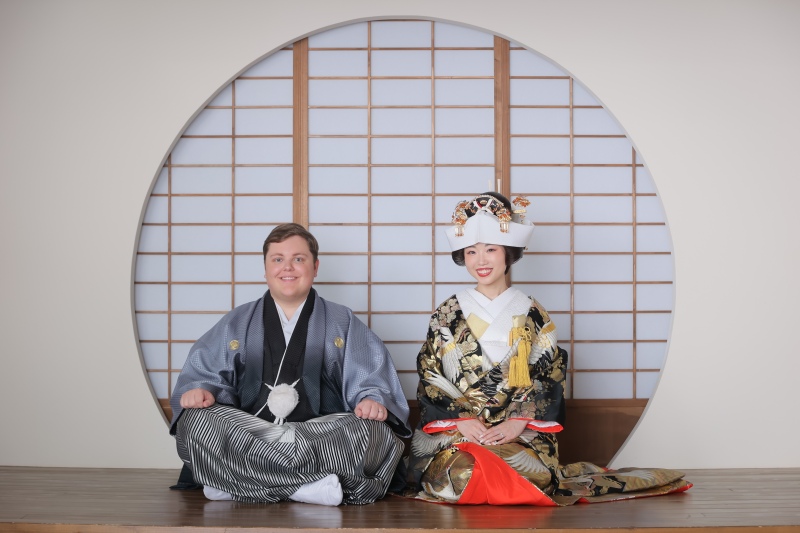 角隠しで優美に和装撮影