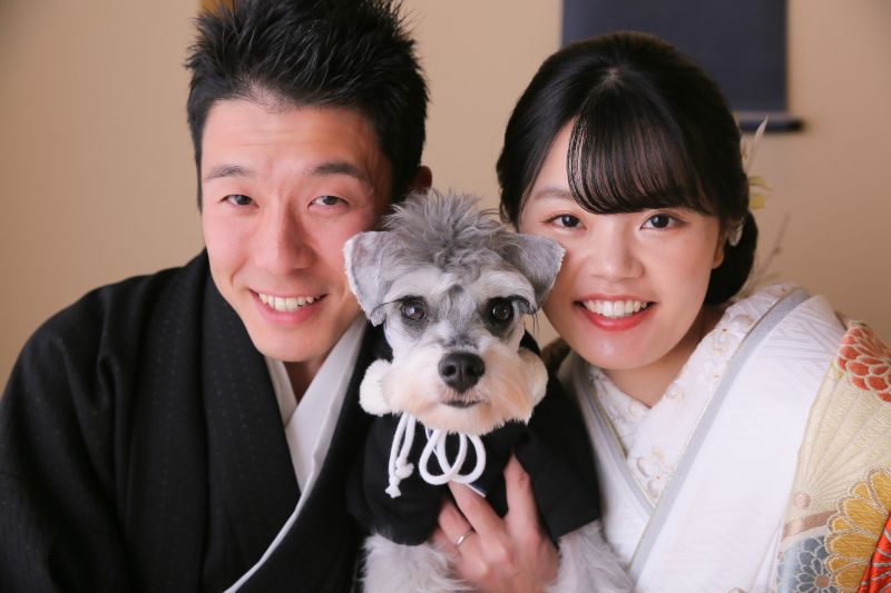 大切なペットと一緒にお写真を残しましょう！