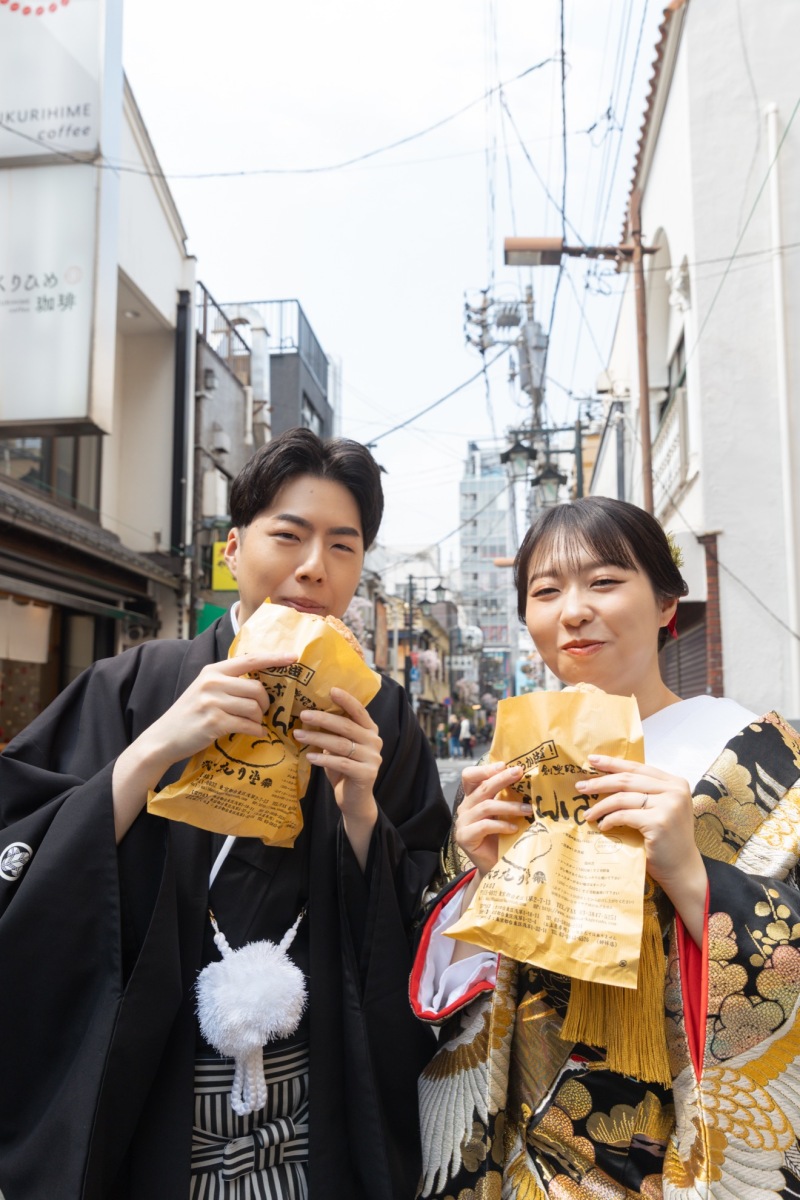 和の浅草巡り＆洋装ハウススタジオ