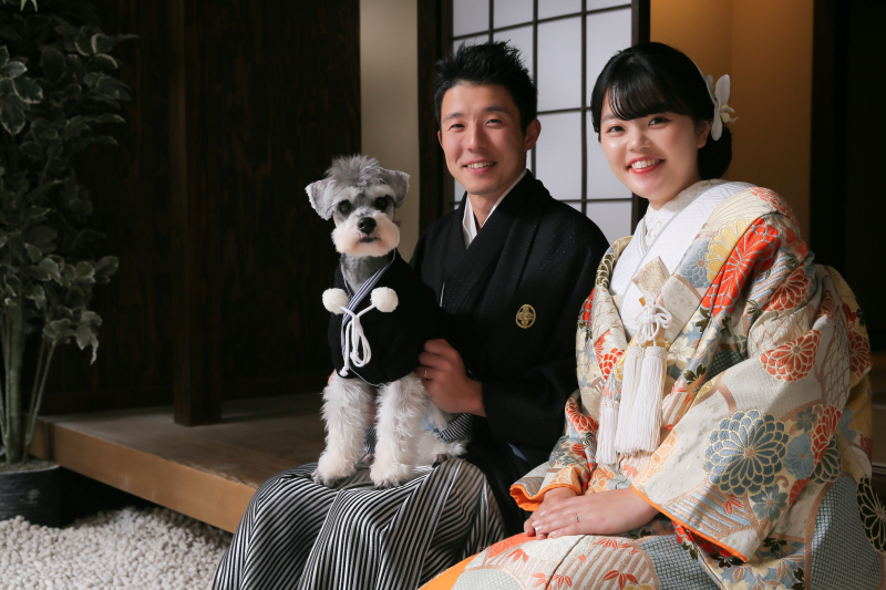 大切なペットと一緒にお写真を残しましょう！