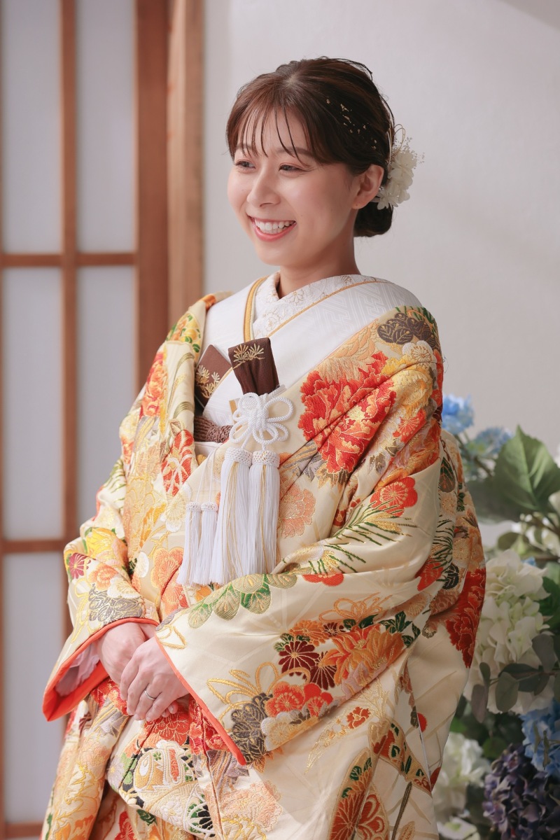色打掛コーディネート&和装ヘアメイク