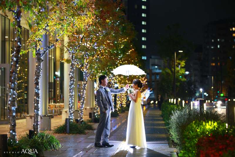 浅草夜景ロケーション撮影