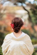 和装ヘアから洋装ヘアにチェンジ！