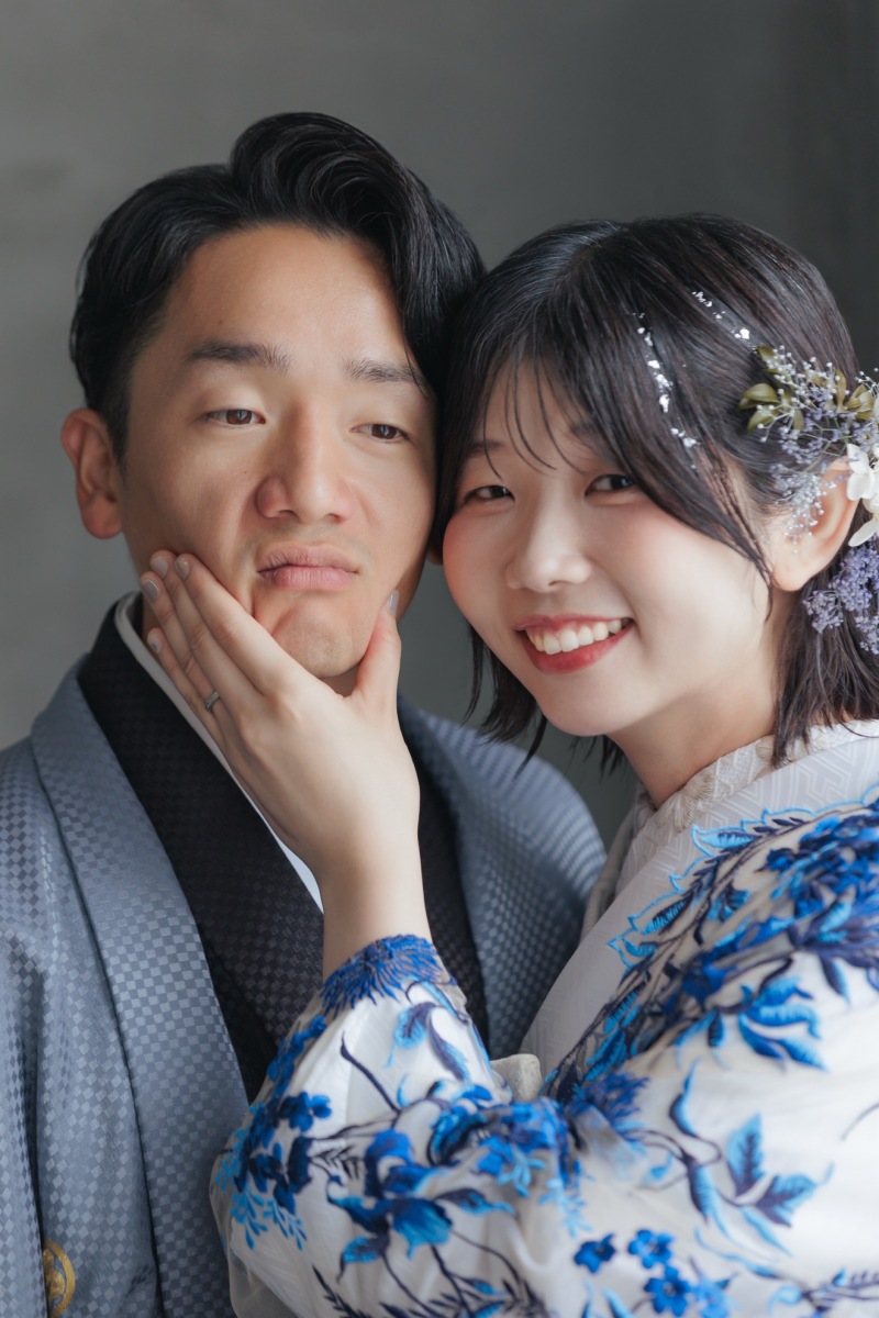ハウススタジオで和装撮影