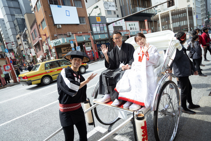 人力車で浅草散策！