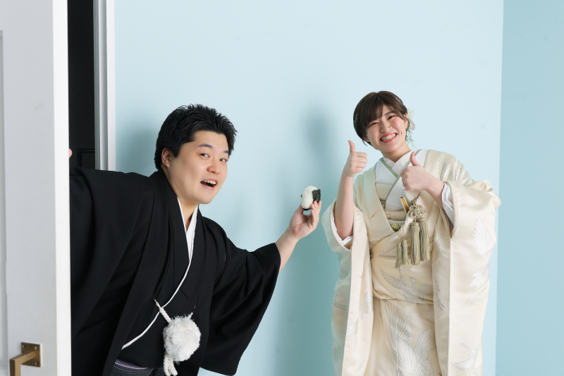 お!お!ONIGIRI!!!との撮影