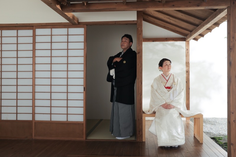 屋内庭園スタジオで二人だけの思い出を