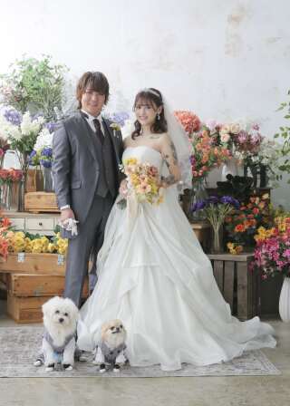 可愛いワンちゃんとの撮影！