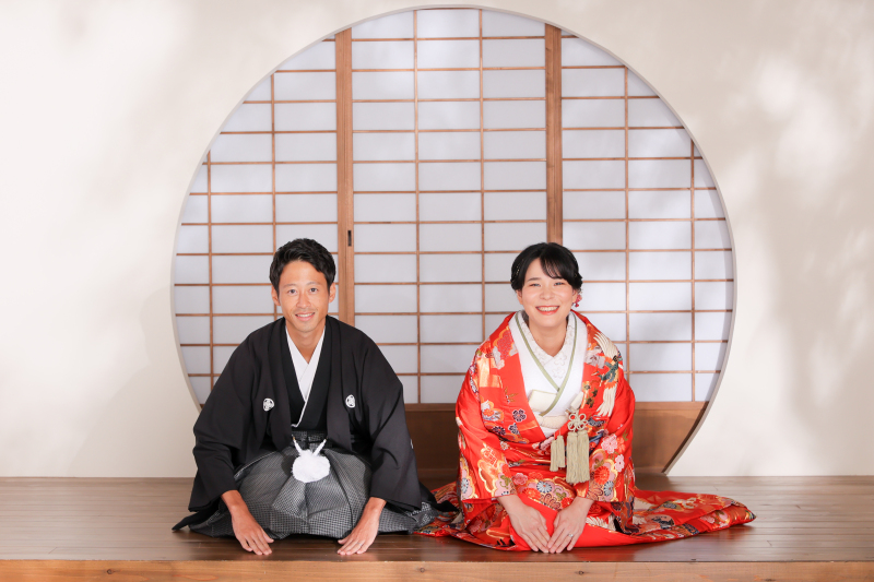 和装を200パーセント満喫!白無垢&色打掛+綿帽子
