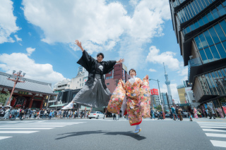 屋内庭園スタジオ＋雷門ロケーション