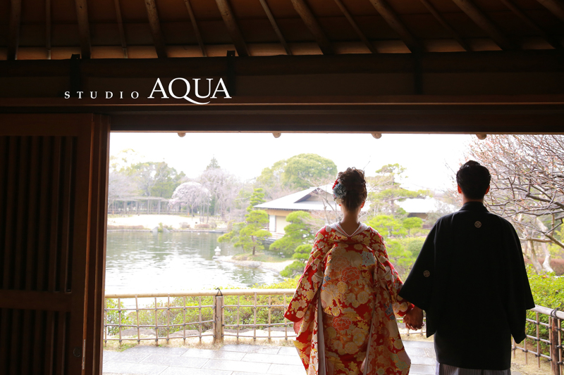 枯山水日本庭園