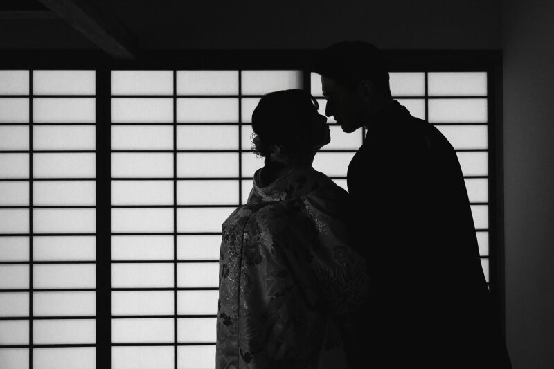 わんこといっしょ♪【和装 屋内庭園スタジオ＋プチロケ】