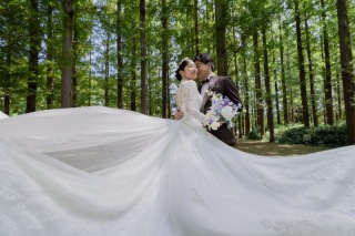 水元公園でエレガントなロケーションフォト