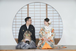 屋内庭園 猫ちゃんと一緒!