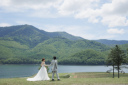 北海道の自然の中で