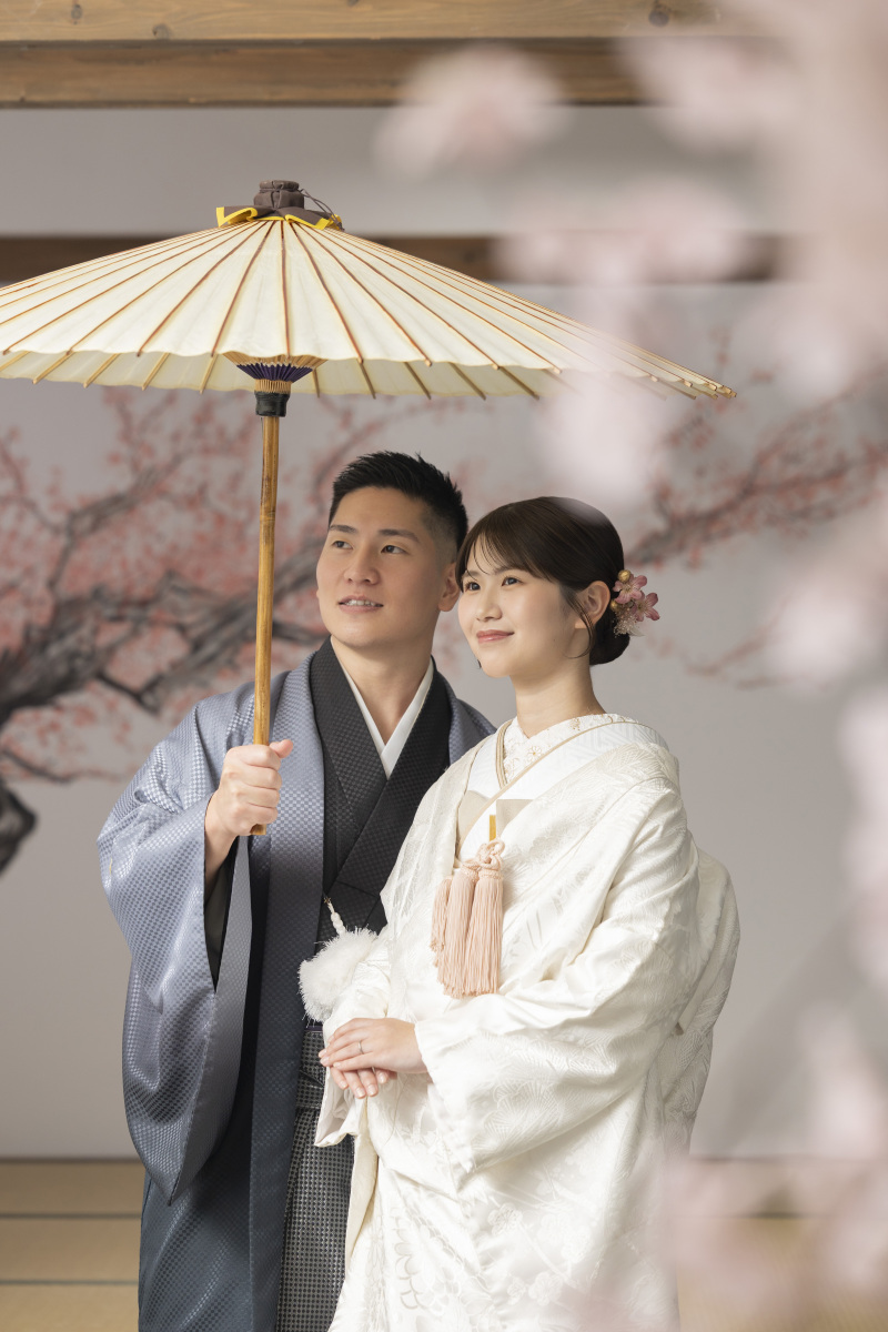 和装はお二人・洋装はご家族様とのお写真を♪