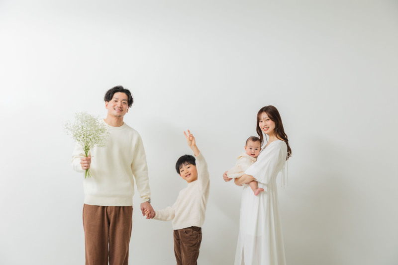 未来へ残す家族写真