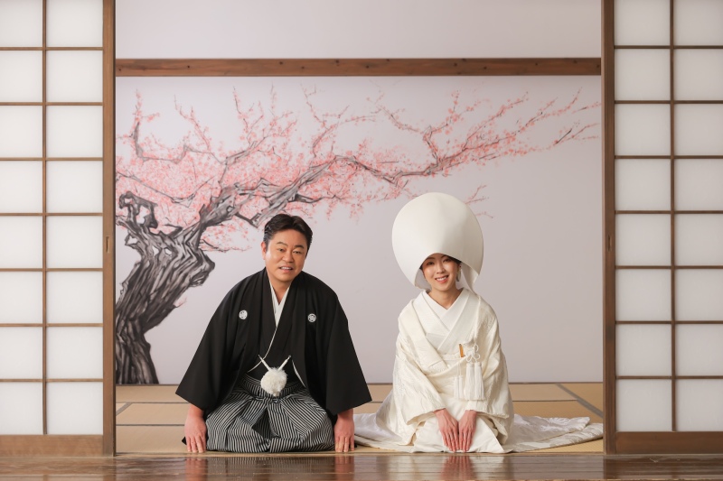 【和装の定番プラン】屋内庭園スタジオのご紹介◎