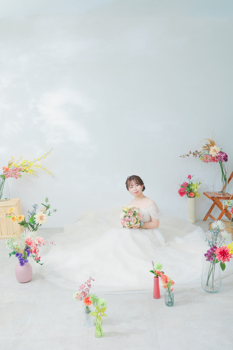 大家族で撮る記念写真