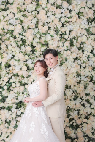 華やかなウエディングフォト♡【洋装ハウススタジオ】