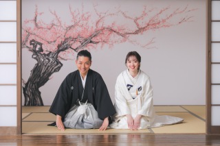 スタジオでの和洋の組み合わせ