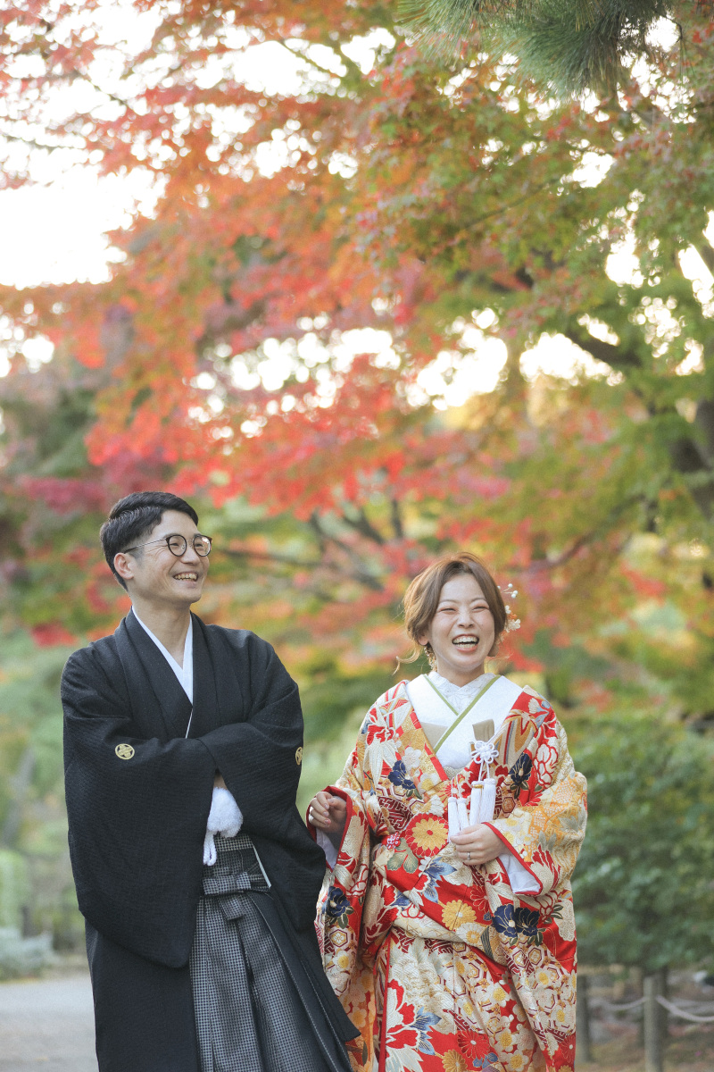 紅葉シーズンの三溪園　Photo by kenta ikeda