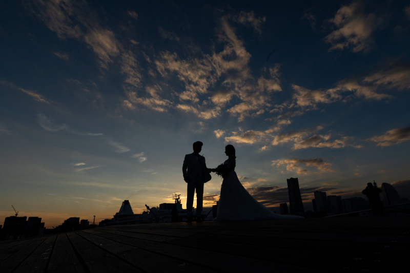 シルエット写真♪