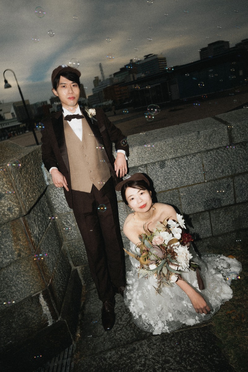 赤レンガならシックなお写真を残せます！