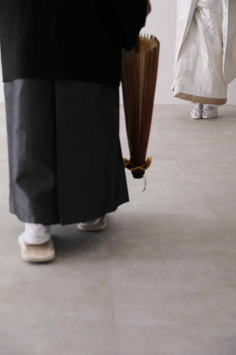 お二人らしいスタジオ撮影！