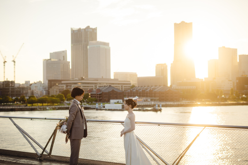 ストーリーのある写真を大桟橋で