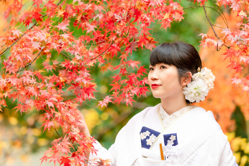 久良岐能舞台の紅葉