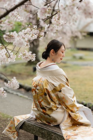 浅間大社で桜撮影！