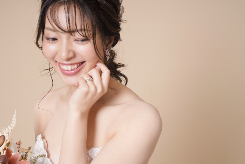 人目が気にならない室内撮影♪ お二人らしい雰囲気で