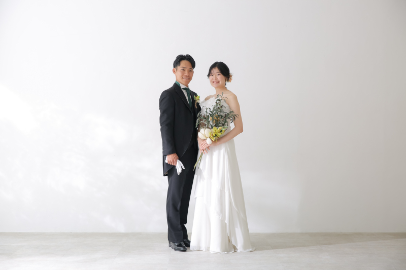 洋装で残す思い出の写真