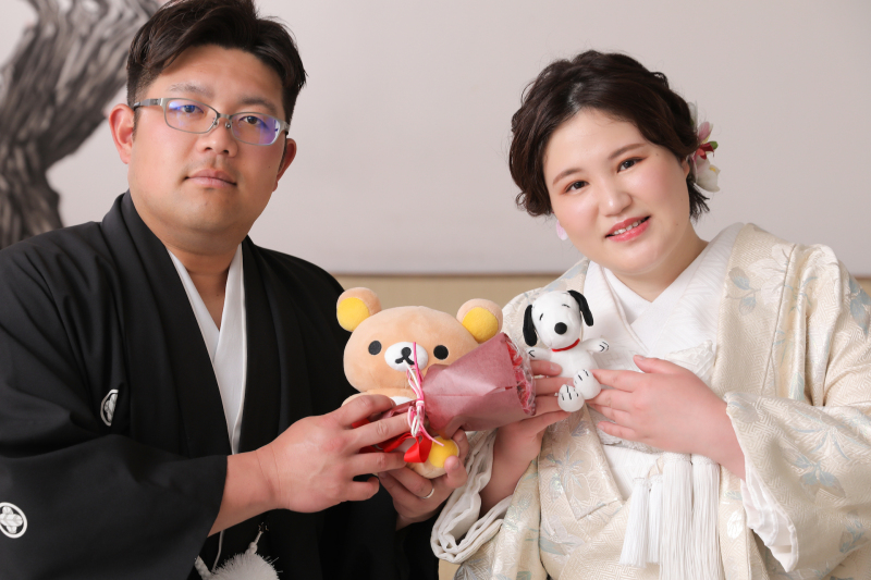 ぬいぐるみさんたちと一緒に♡【屋内庭園スタジオ】