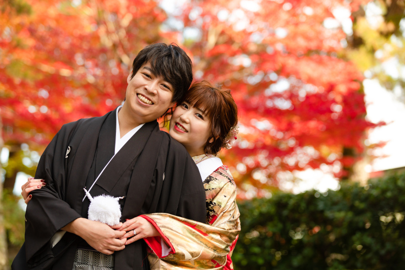 横浜の紅葉撮影なら三溪園　photo by 谷澤明美