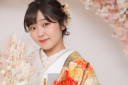 和装にブーケも素敵ですよ♡【屋内庭園スタジオ】