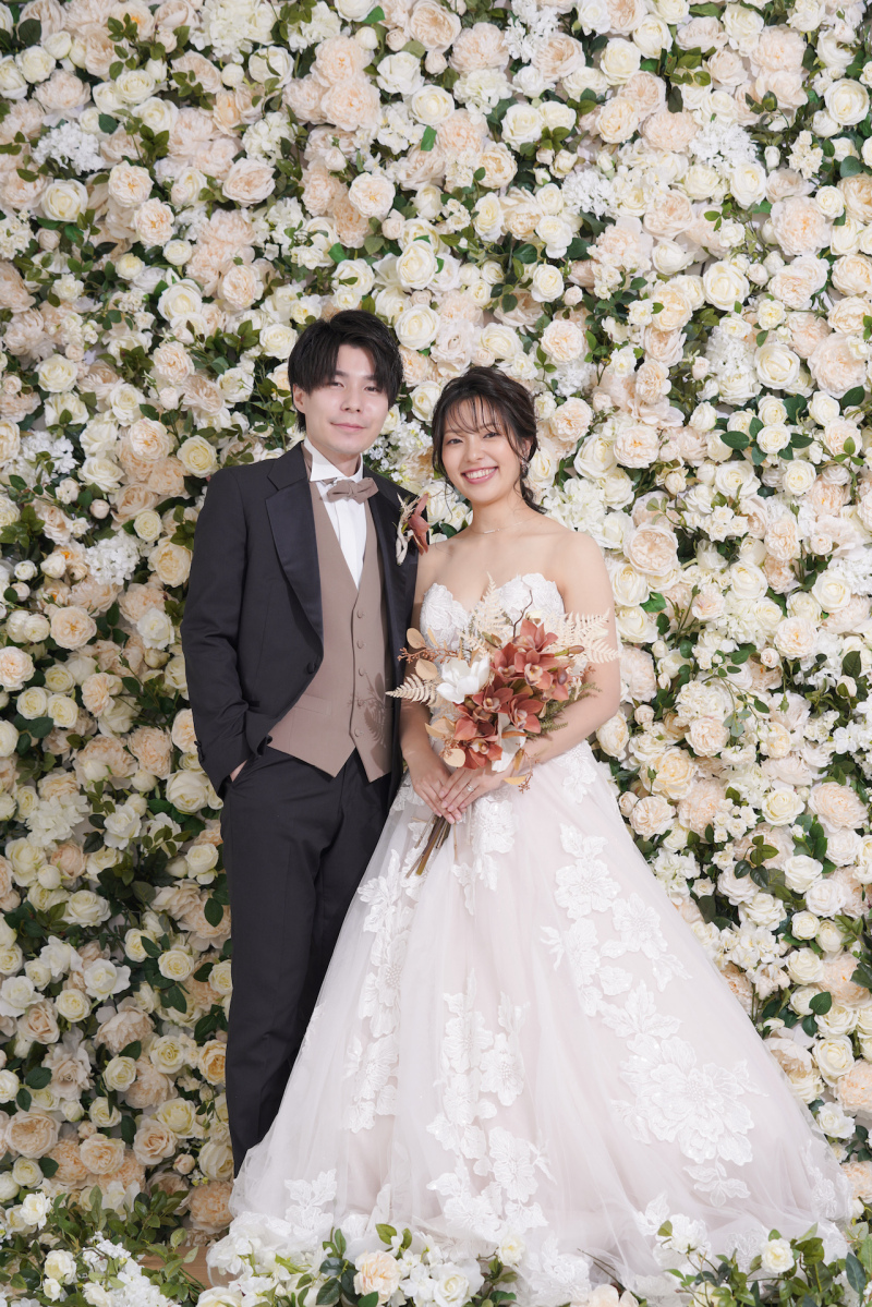 人目が気にならない室内撮影♪ お二人らしい雰囲気で