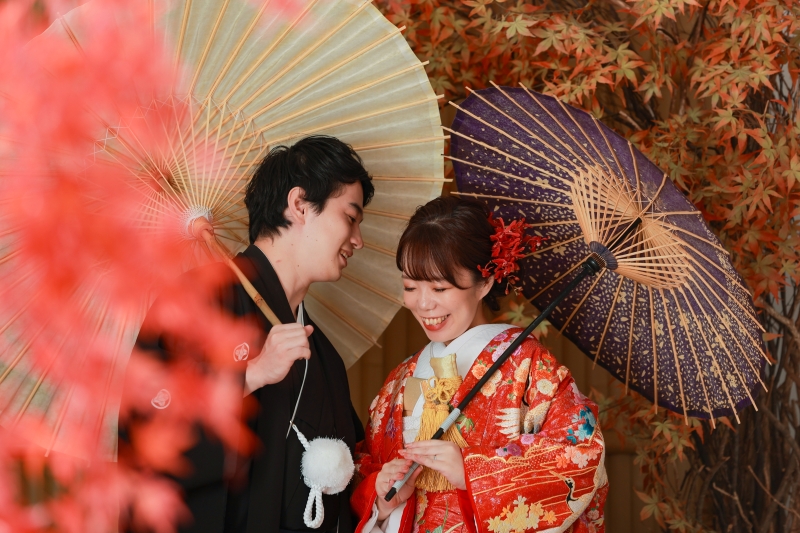 季節のお花を髪に添えて photo by 谷澤明美