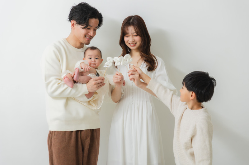 未来へ残す家族写真