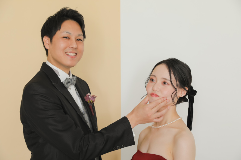 ドレス2着でたっぷり撮影！