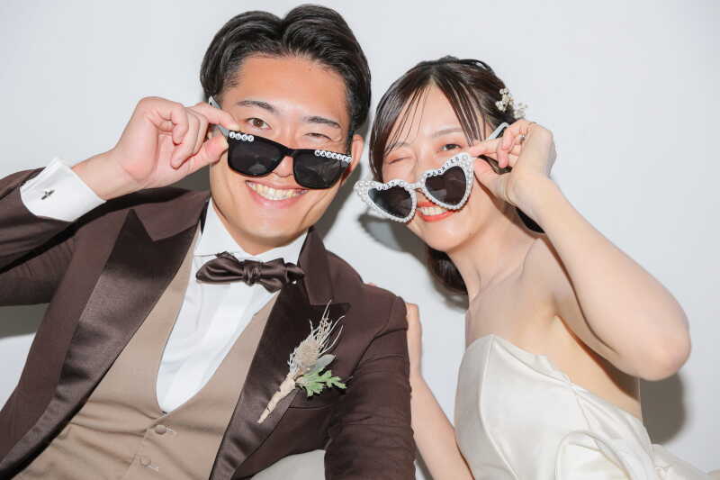 お二人らしさを残した和・洋スタジオ撮影