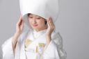 白無垢洋髪綿帽子のご紹介！