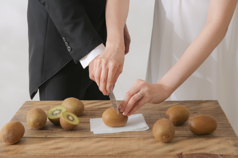 洋装で残す思い出の写真