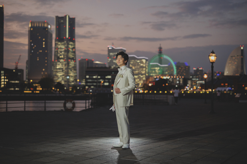 愛車と一緒にロケーションフォト