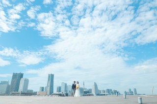 雲美しい大桟橋 photo by 谷澤明美