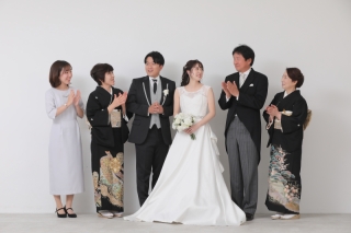 大切な家族と一緒にウエディングフォト◎【和洋SPスタジオプラン】