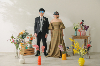 スタジオで楽しく撮影！